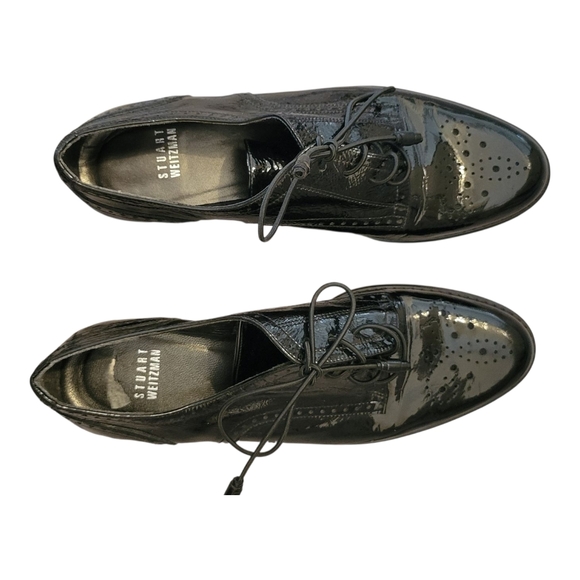 🔥6 FOR $25!🔥Stuart Weitzman Black Men's Shoes - Picture 1 of 4
